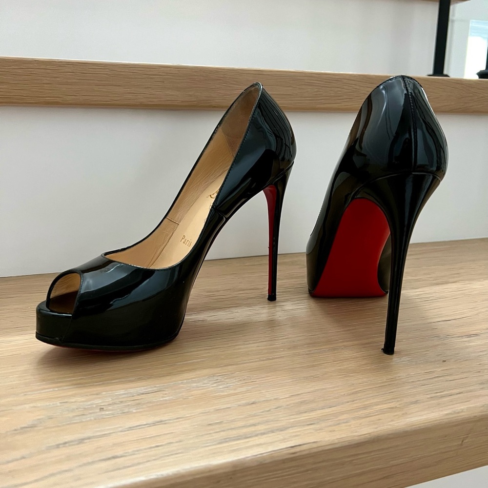 Authentic Louis Vuitton stiletto heels  - New Very Prive - 120 patent